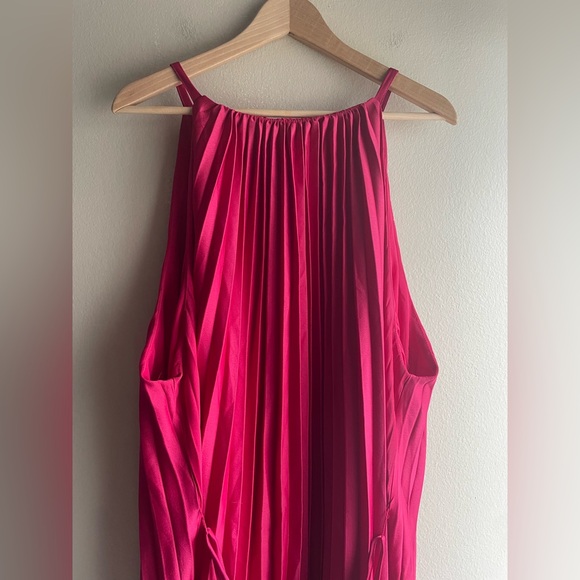 New EVANS Kimber Plain Maxi Dress merlot Size 30/32 Women - Picture 6 of 16